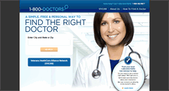 Desktop Screenshot of mckinney.1800doctors.com